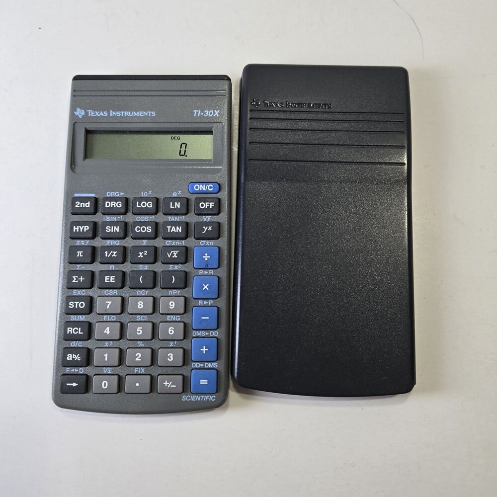 Texas Instruments Calculator Lot TI-81 Graphing TI-30X TI-36X Solar Covers Work - Picture 10 of 12